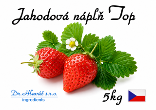 Dr.Hlaváč - JAHODOVÁ náplň TOP 5kg GASTRO